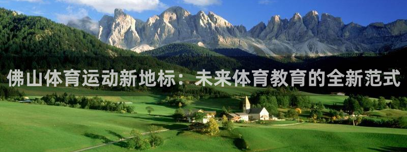 3377体育官方正版app娱乐下载:佛山体育运动新地标:未来